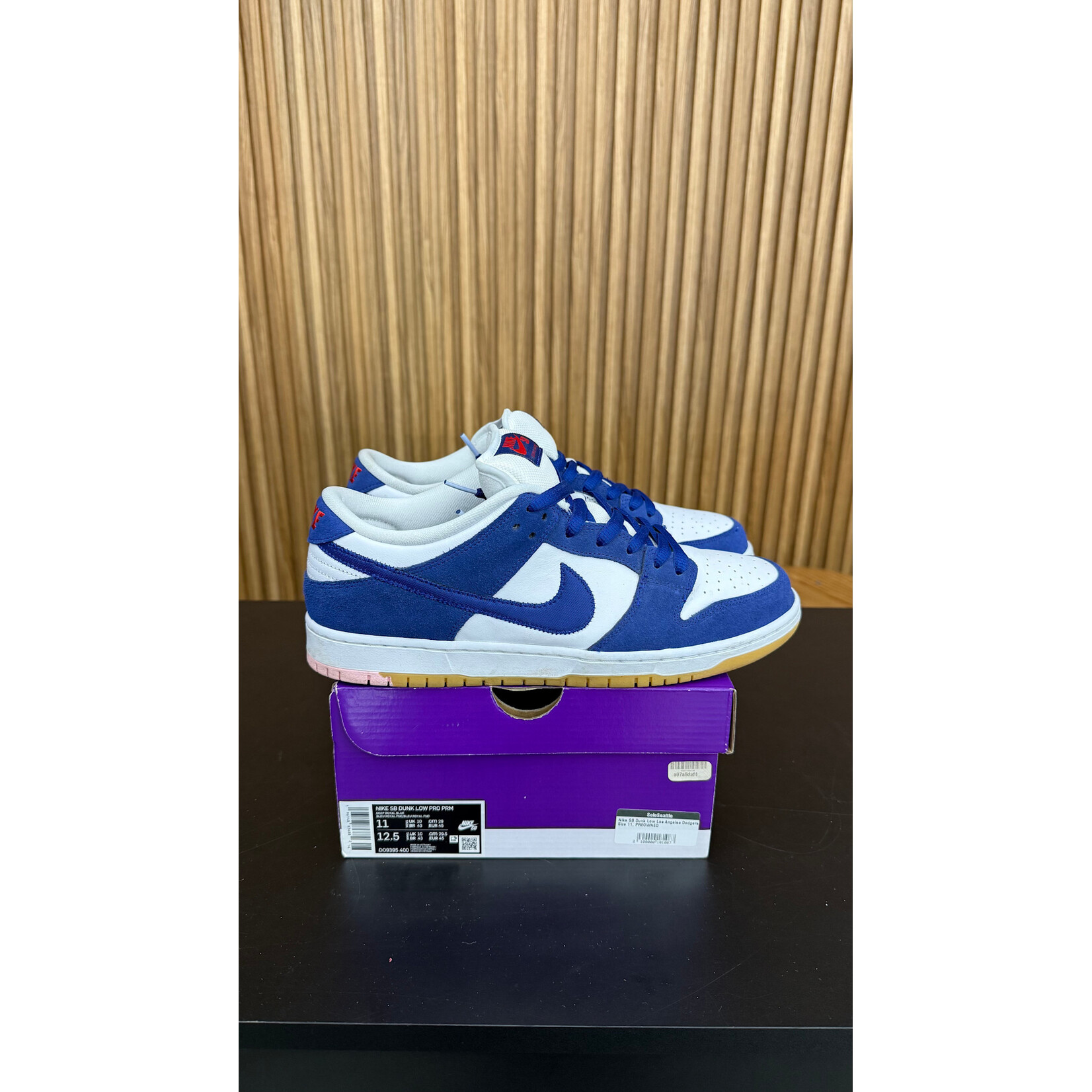 Nike Nike SB Dunk Low Los Angeles Dodgers Size 11, PREOWNED