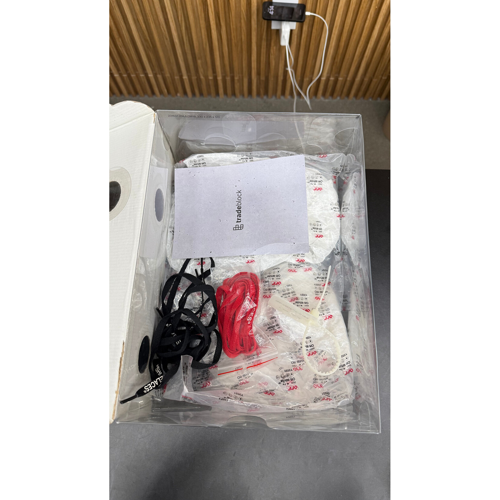 Jordan Jordan 2 Retro Low SP Off-White White Red Size 9, PREOWNED