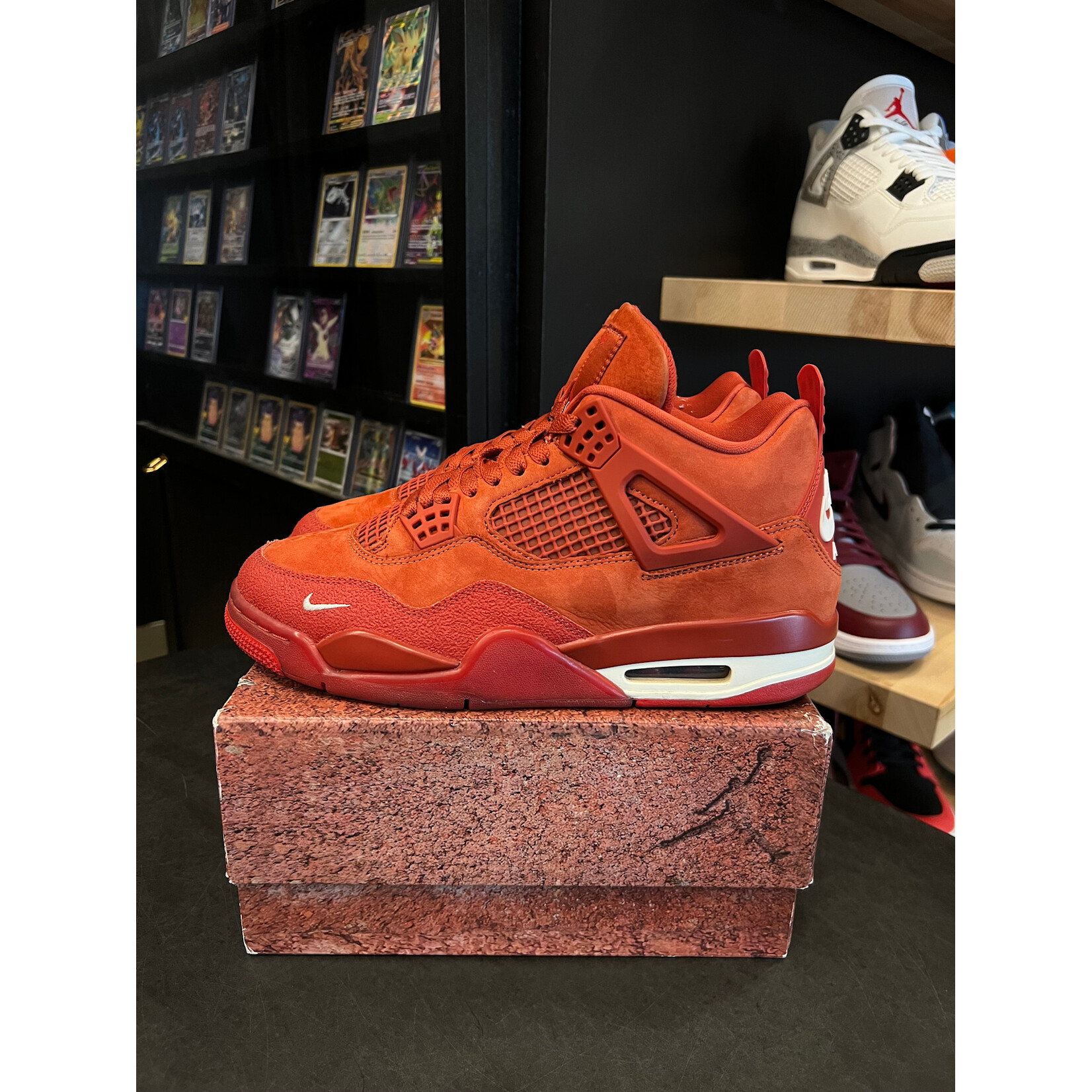 Jordan Jordan 4 Retro OG SP Nigel Sylvester Brick by Brick Size 9.5, PREOWNED
