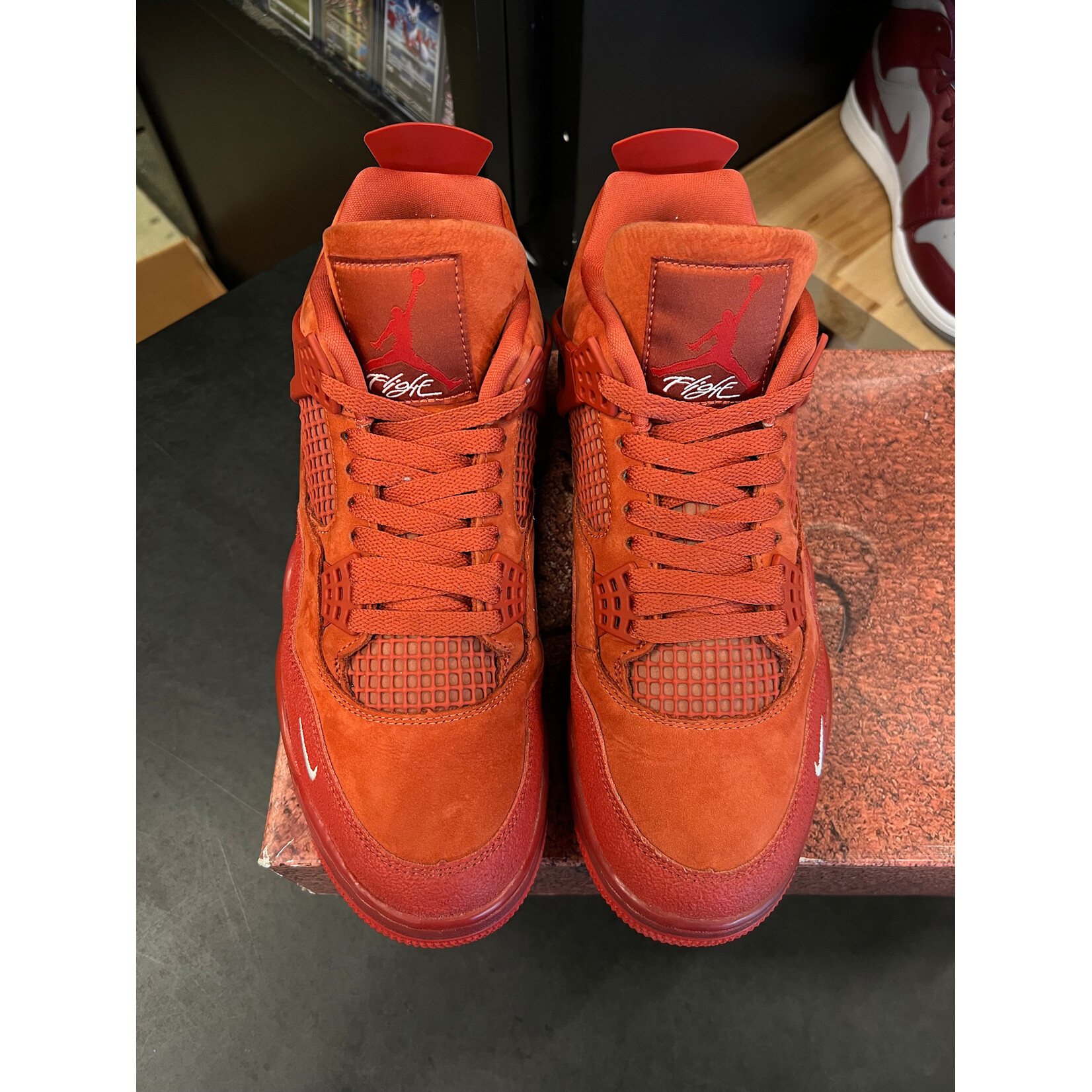 Jordan Jordan 4 Retro OG SP Nigel Sylvester Brick by Brick Size 9.5, PREOWNED