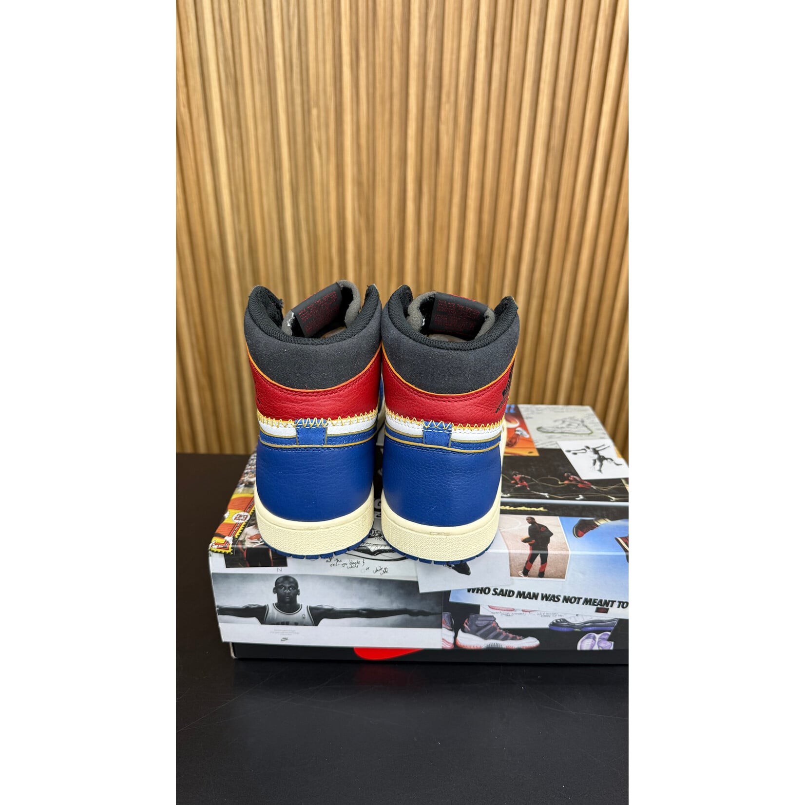 Jordan Jordan 1 Retro High Union Los Angeles Storm Blue Size 9.5, PREOWNED