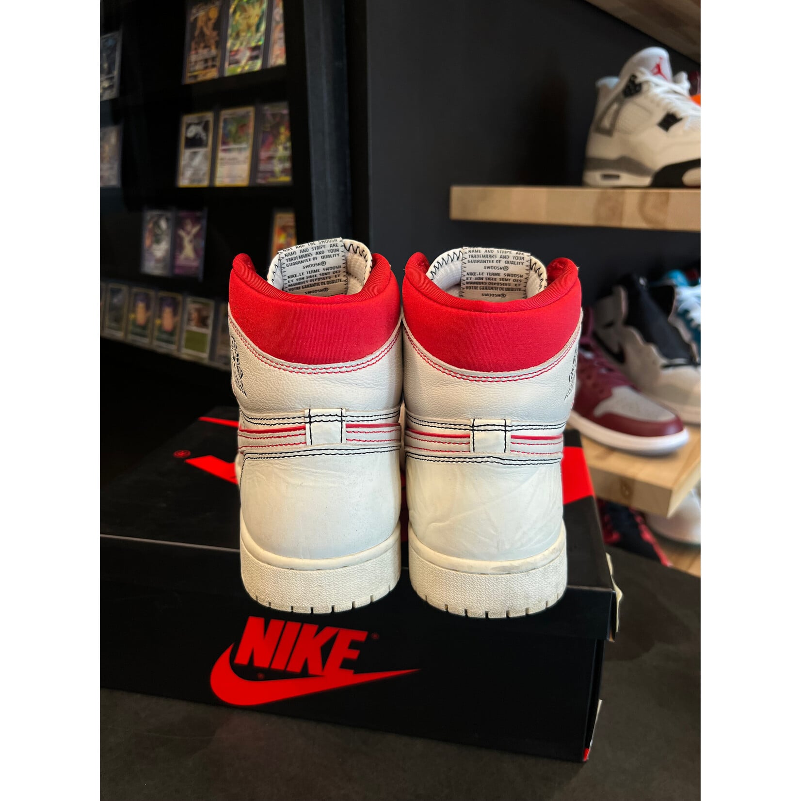 Jordan Jordan 1 Retro High Phantom Gym Red Size 8.5, PREOWNED