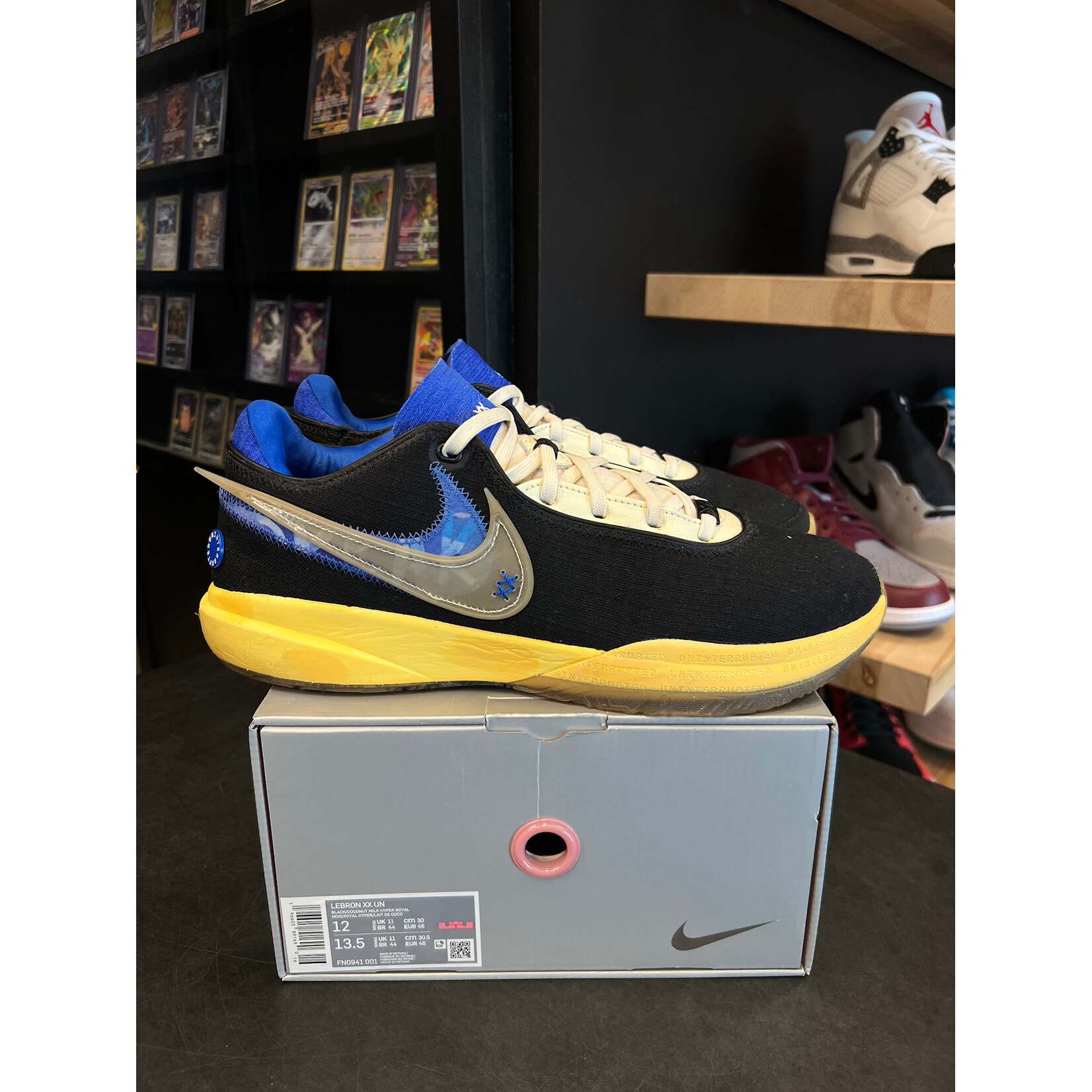 Nike Nike LeBron 20 Uninterrupted Speak Your Truth Size 12, PREOWNED