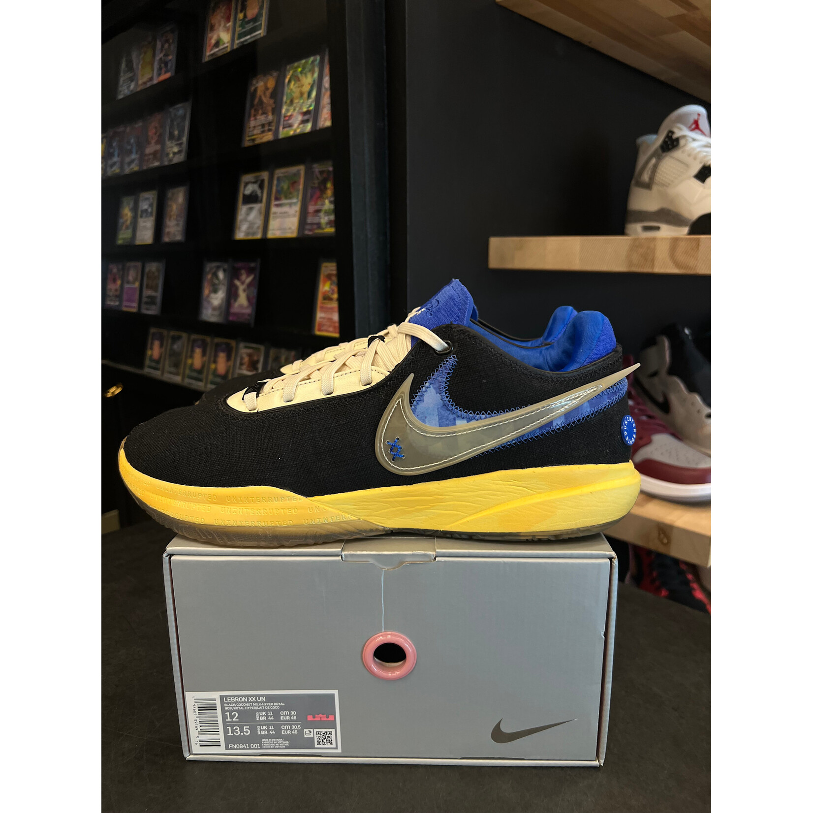 Nike Nike LeBron 20 Uninterrupted Speak Your Truth Size 12, PREOWNED