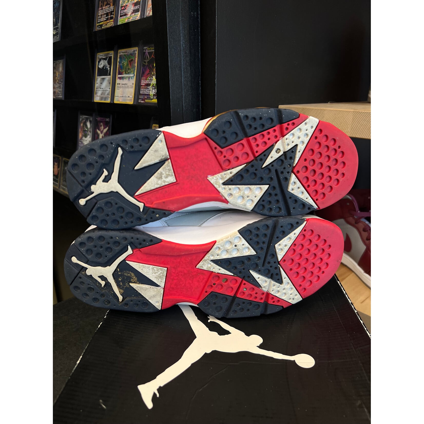 Jordan Jordan 7 Retro Olympic (2012) Size 9, PREOWNED