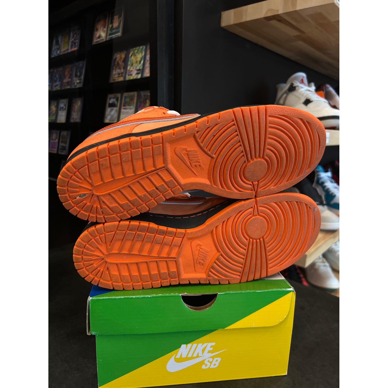 Nike Nike SB Dunk Low Concepts Orange Lobster Size 9.5, PREOWNED