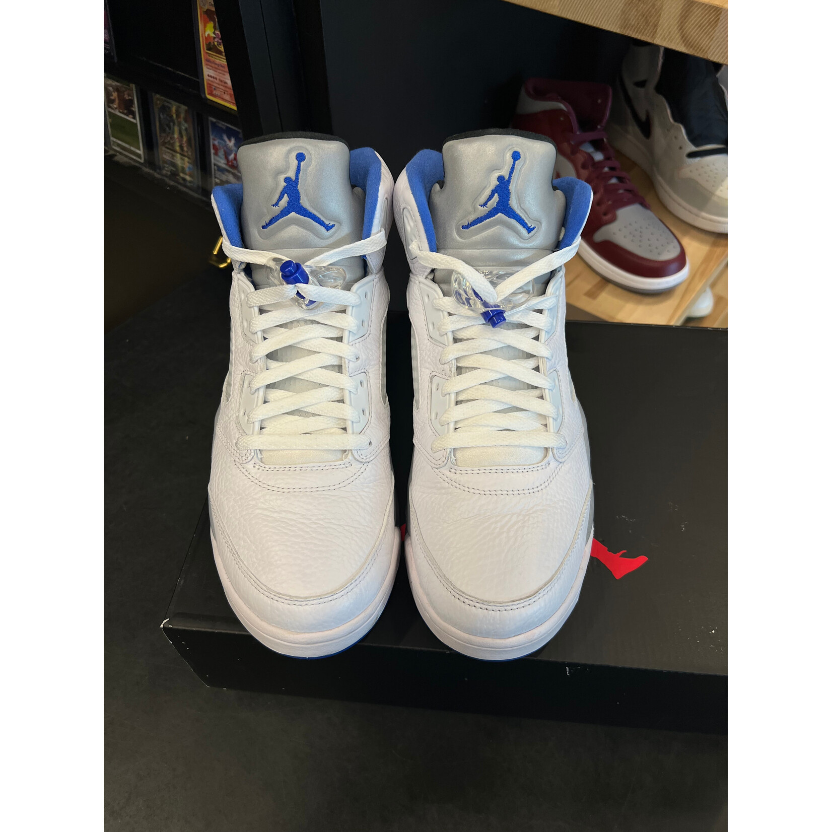 Jordan Jordan 5 Retro White Stealth (2021) Size 11, PREOWNED