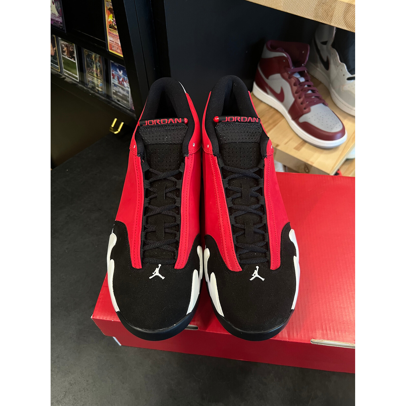 Jordan Jordan 14 Retro Gym Red Toro Size 11, PREOWNED