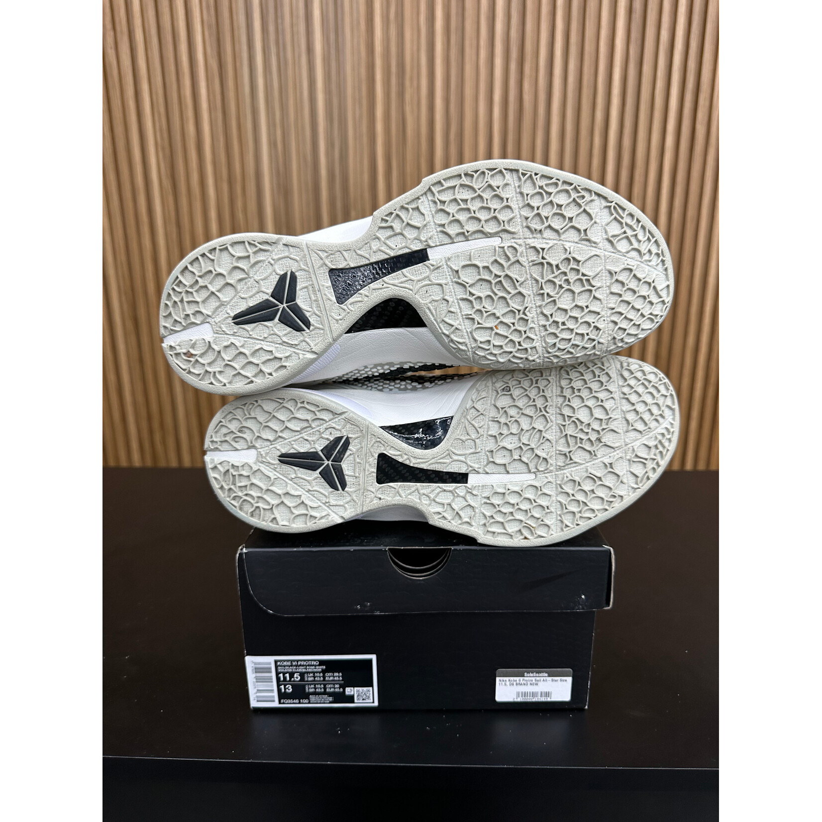 Nike Nike Kobe 6 Protro Sail All-Star Size 11.5, PREOWNED