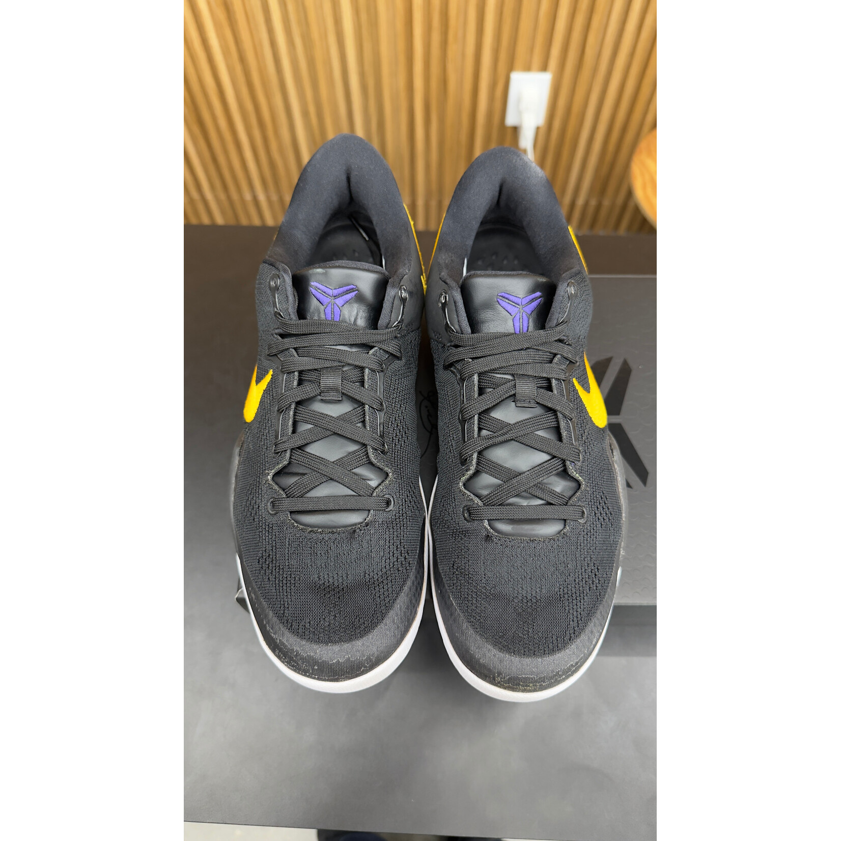 Nike Nike Kobe 8 Protro Lakers Away Size 10, PREOWNED