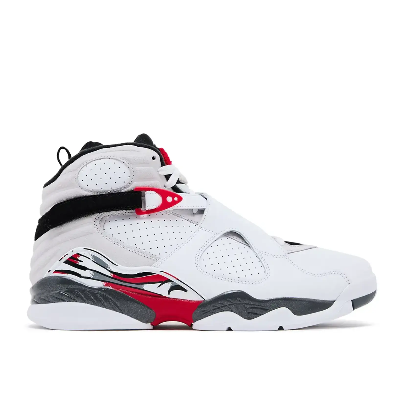 Jordan Jordan 8 Retro White True Red (2025) Size 9.5, DS BRAND NEW DAMAGED BOX