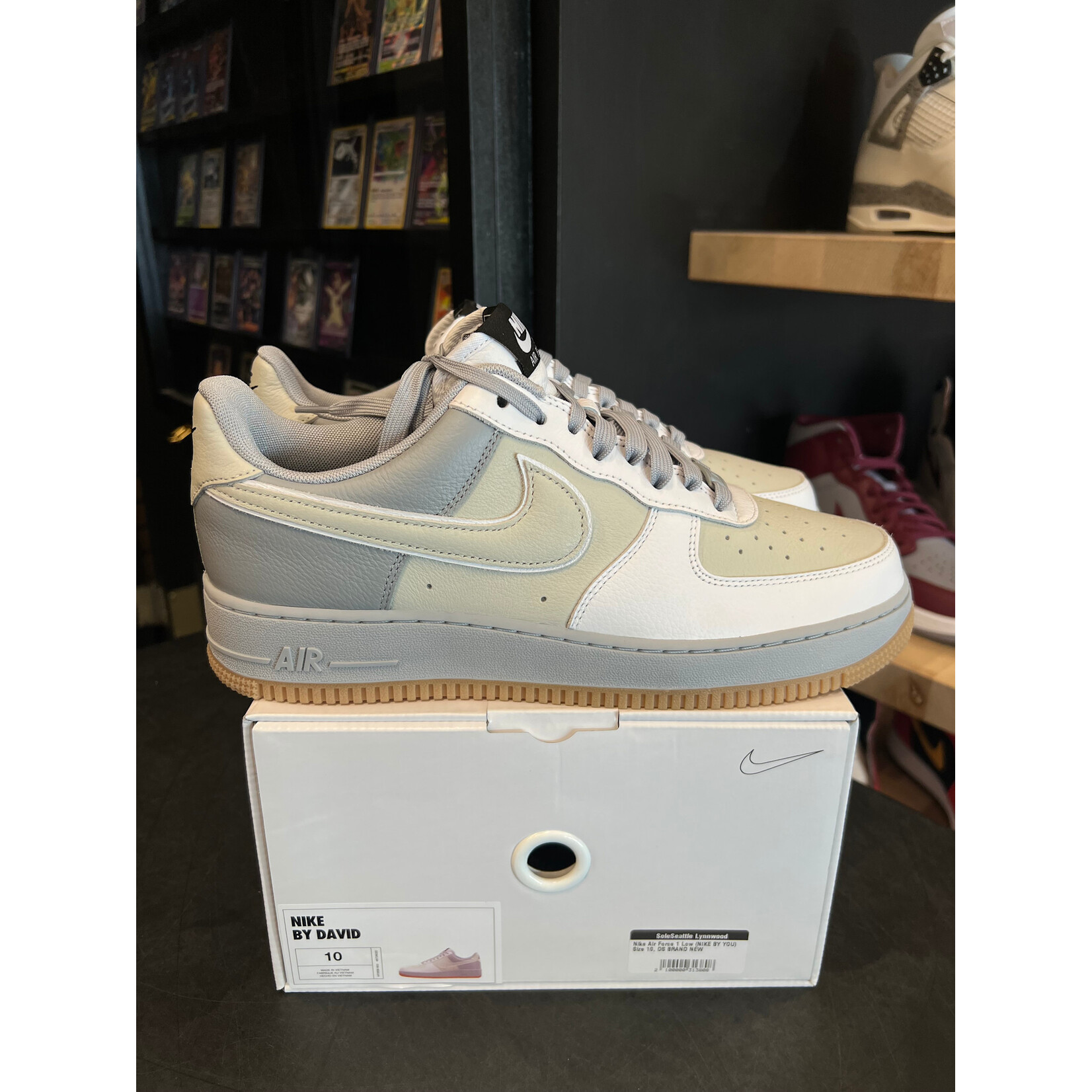 Nike Nike Air Force 1 Low (NIKE BY YOU) Size 10, DS BRAND NEW