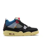 Jordan Jordan 4 Retro Union Off Noir Size 7, DS BRAND NEW DAMAGED LID