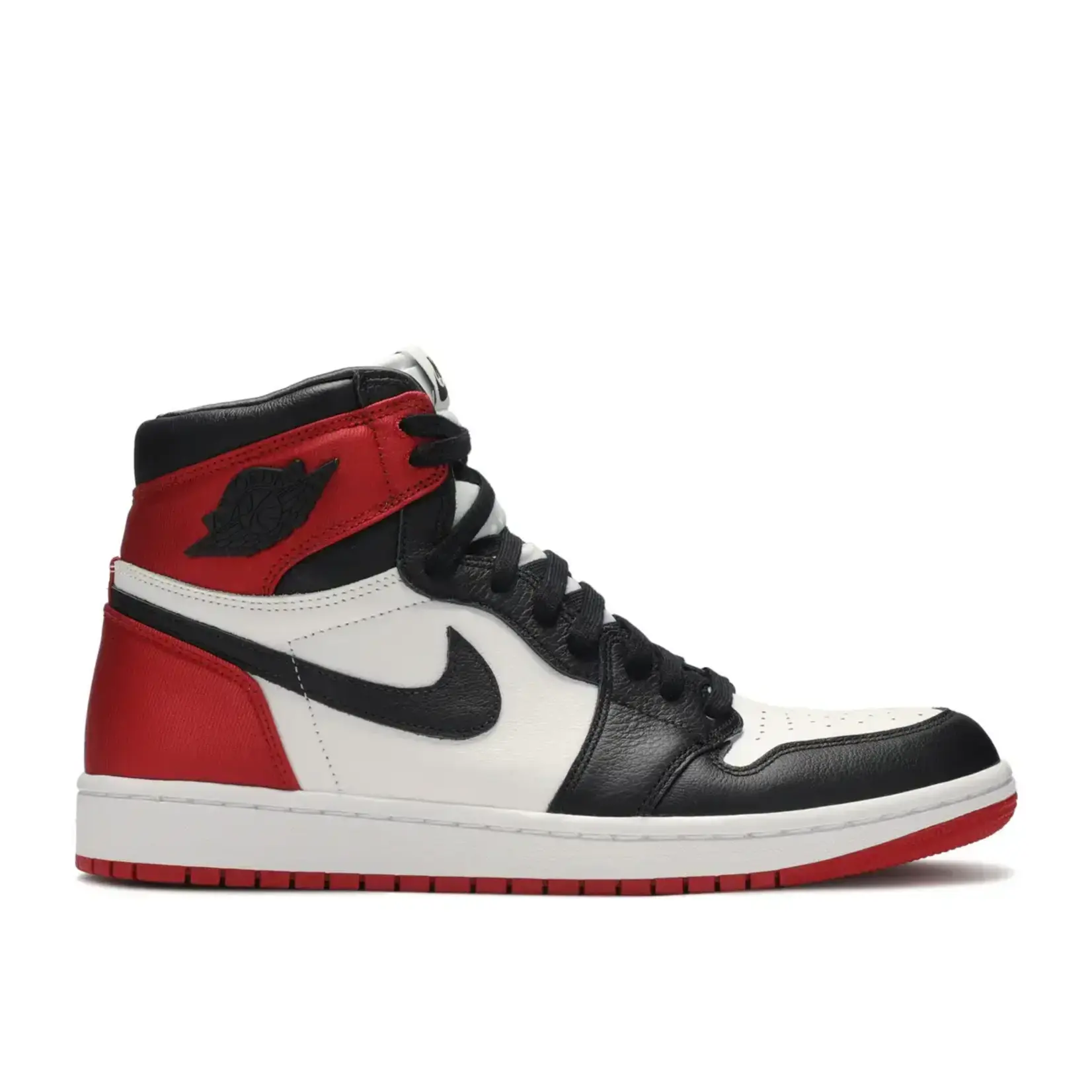 Jordan Jordan 1 Retro High Satin Black Toe (Women's) Size 12W, DS BRAND NEW*
