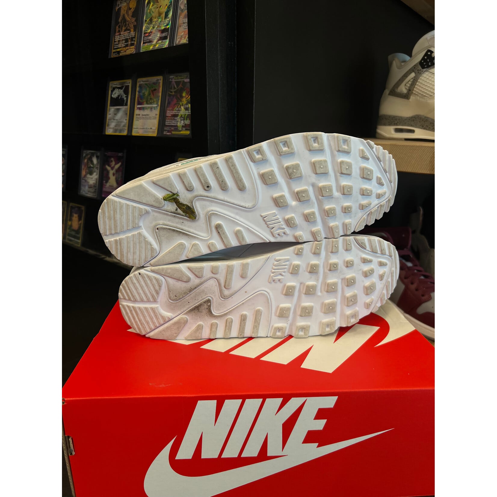 Nike Nike Air Max 90 White Hyper Turquoise Size 10, PREOWNED