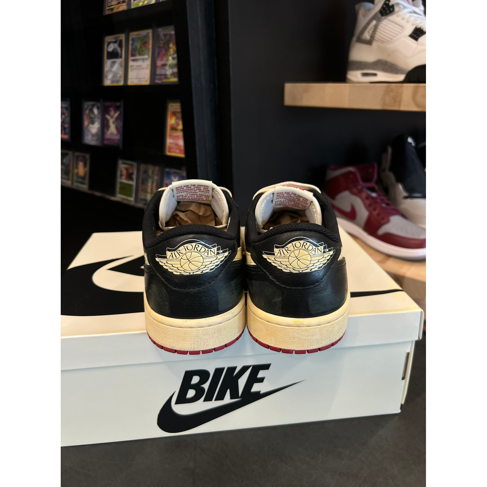 Jordan Jordan 1 Retro Low OG Nigel Sylvester Better With Time Size 9.5, PREOWNED