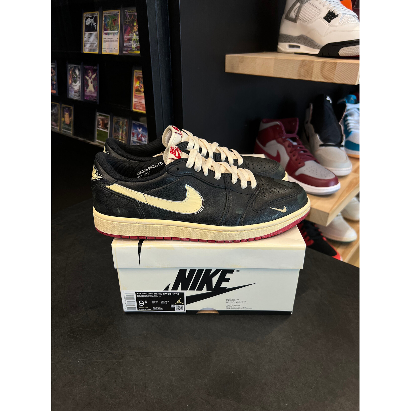 Jordan Jordan 1 Retro Low OG Nigel Sylvester Better With Time Size 9.5, PREOWNED