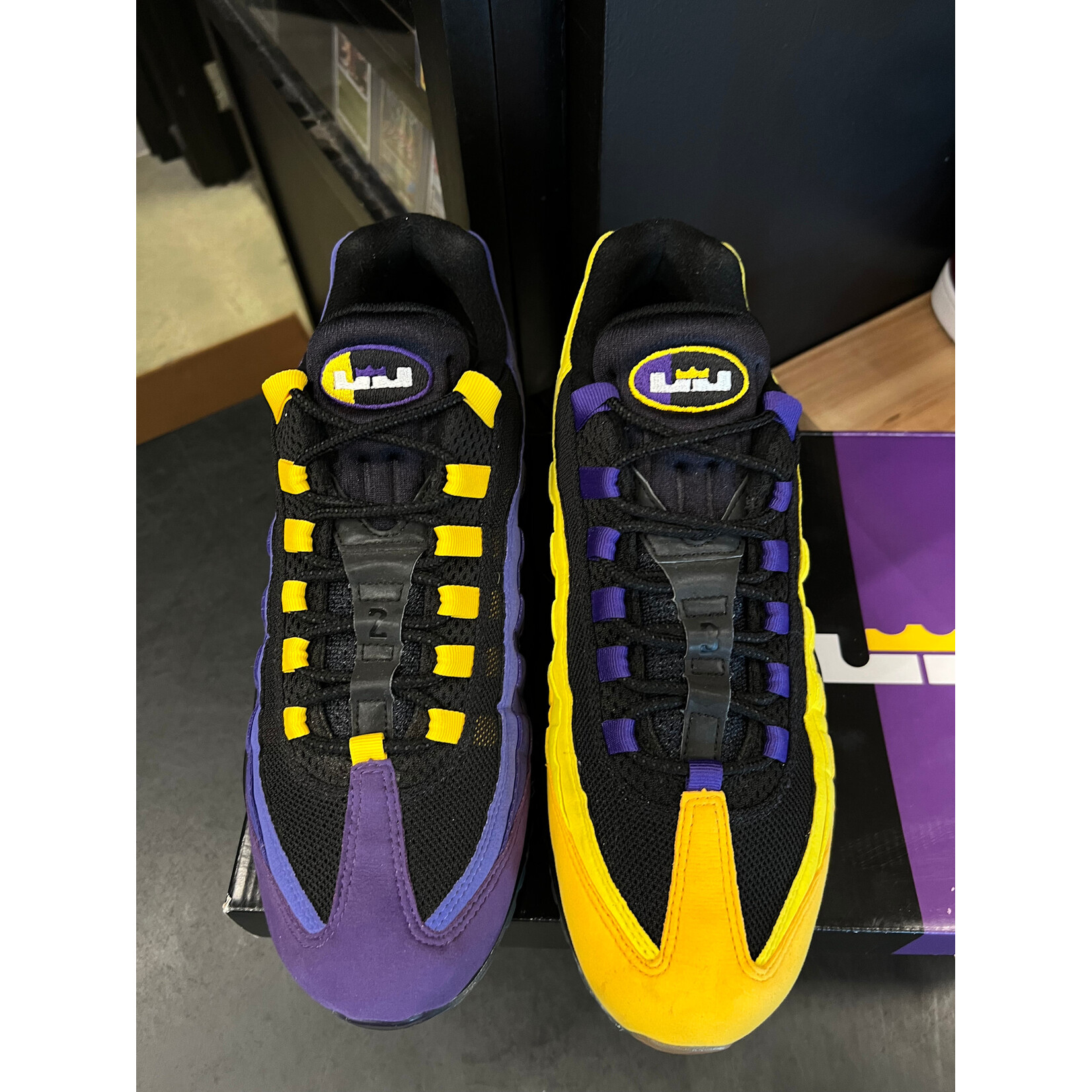 Nike Nike Air Max 95 NRG LeBron Lakers Size 10, PREOWNED