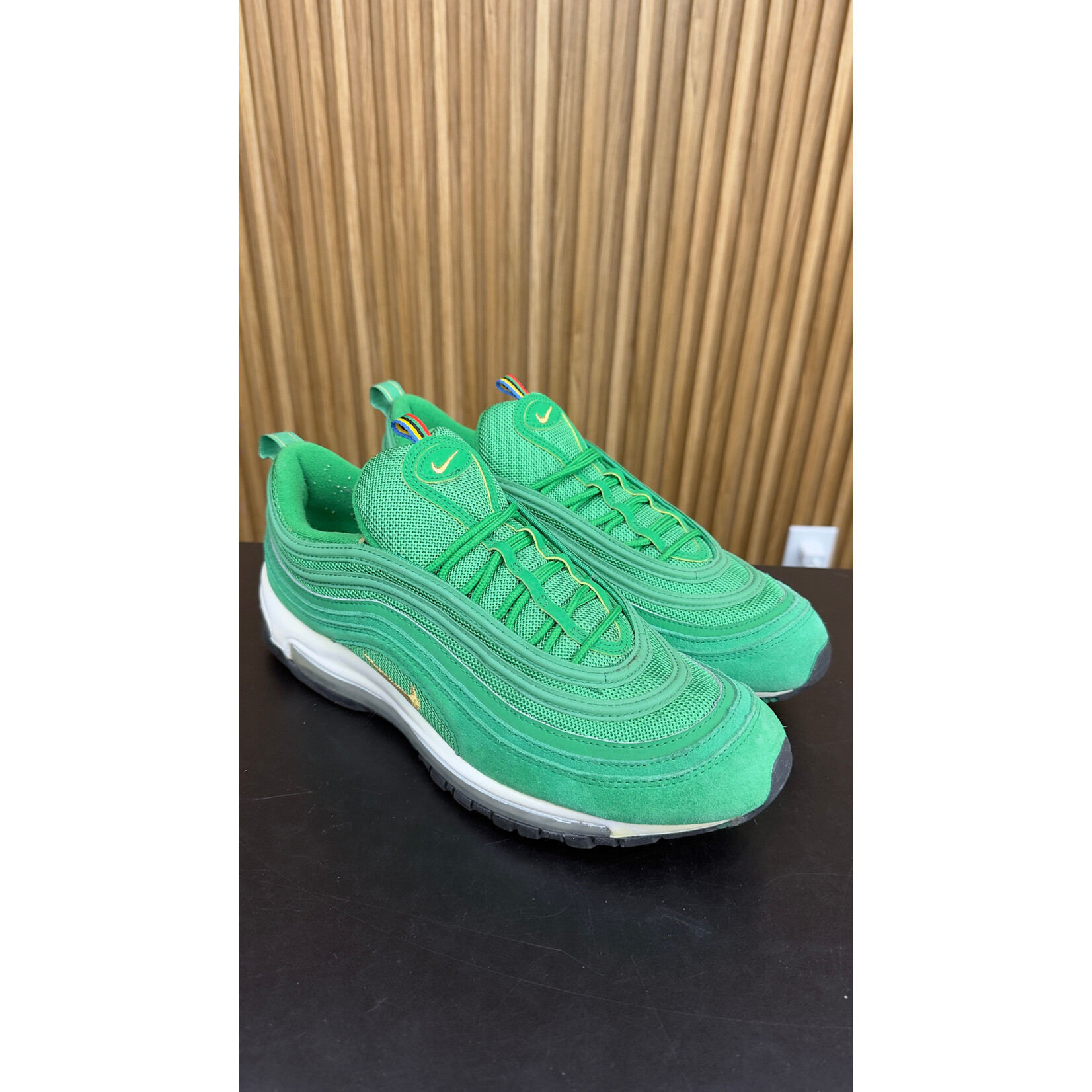 Nike Nike Air Max 97 Lucky Green Size 11.5, PREOWNED NO BOX
