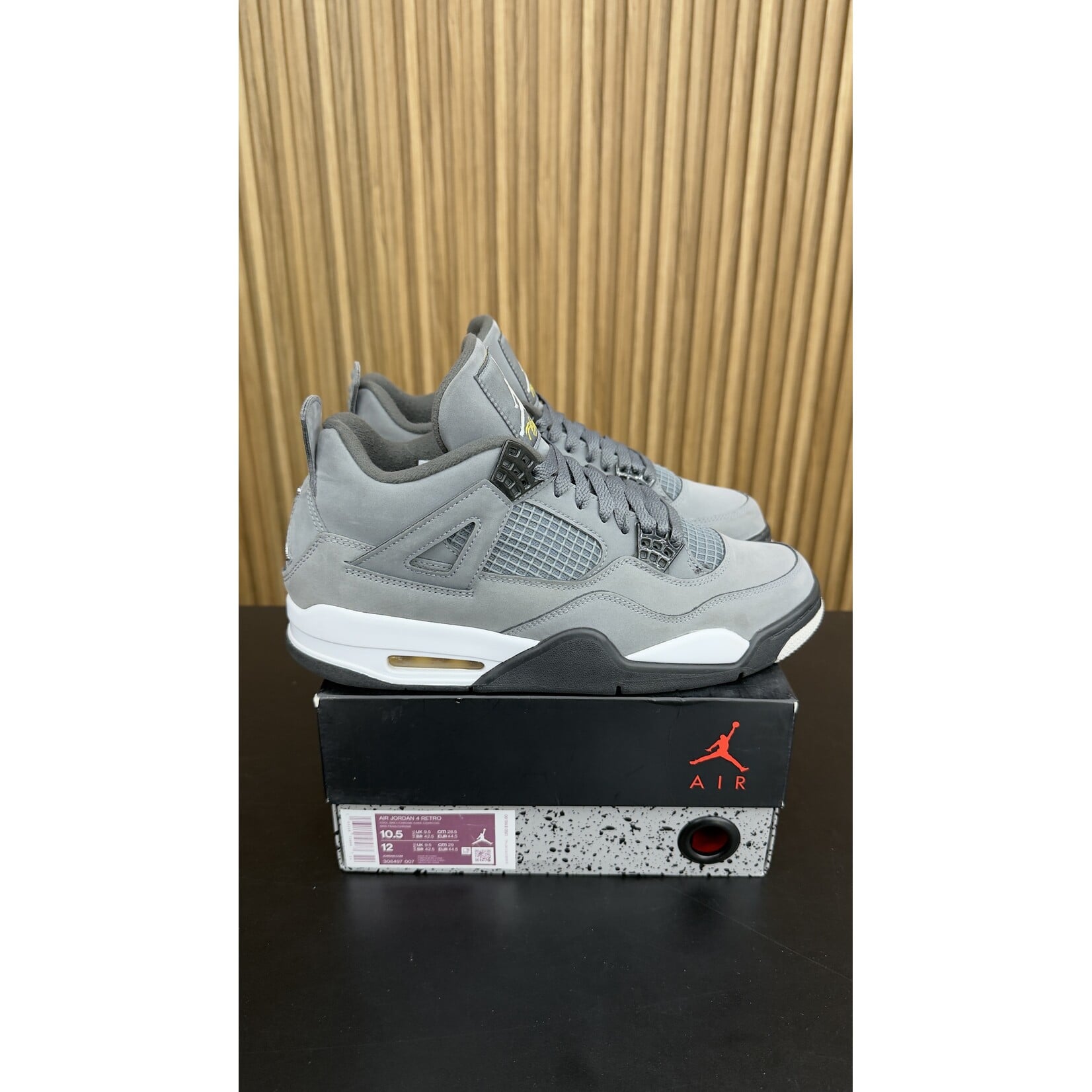 Jordan Jordan 4 Retro Cool Grey (2019) Size 10.5, PREOWNED