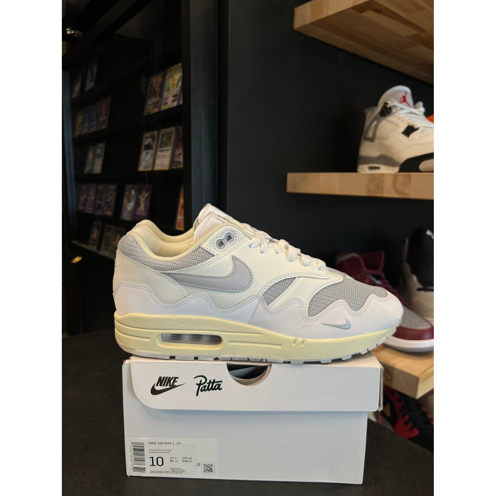 Nike Nike Air Max 1 Patta Waves White Size 10, PREOWNED
