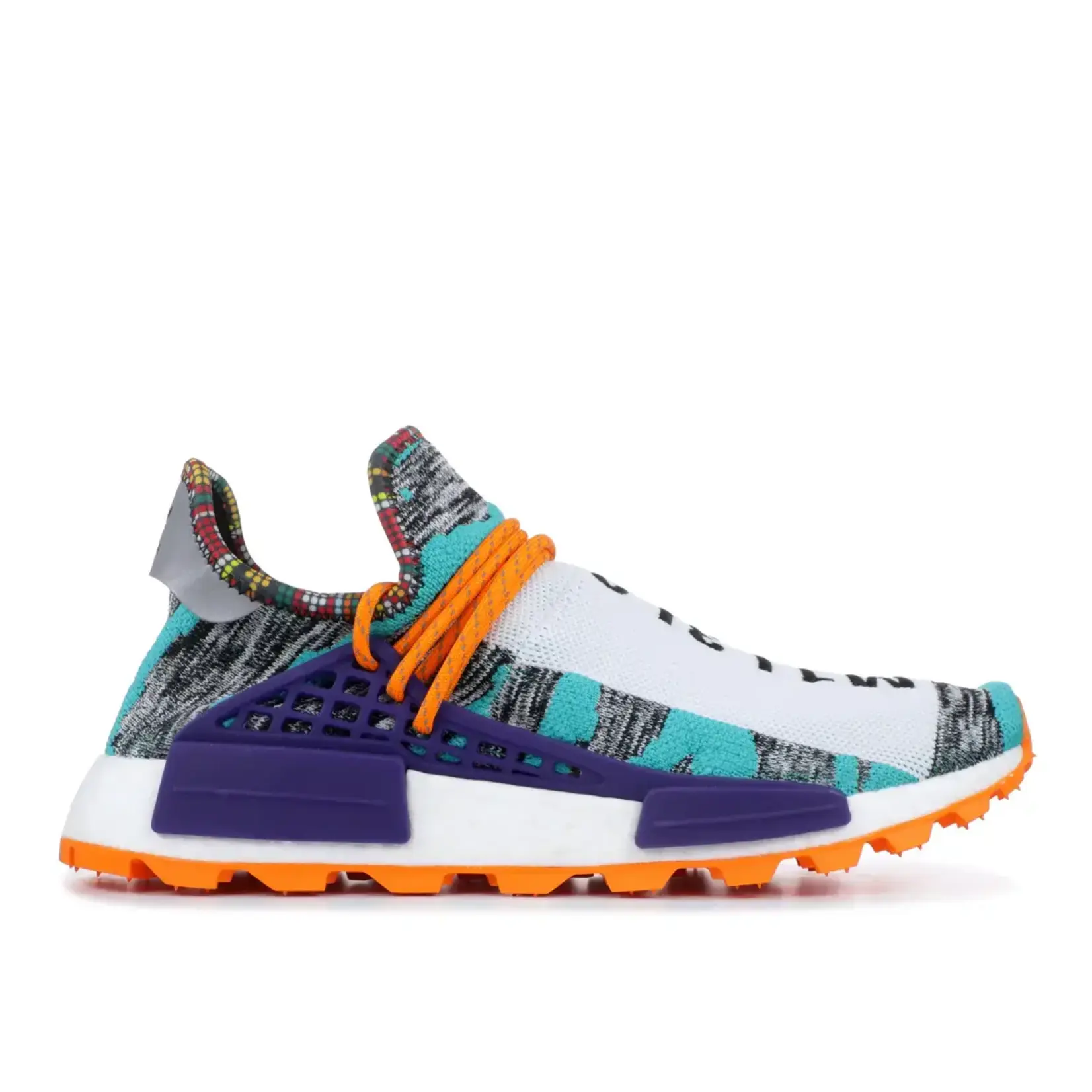 Adidas adidas NMB Hu Pharrell Solar Pack Orange Size 10.5, DS BRAND NEW DAMAGED BOX