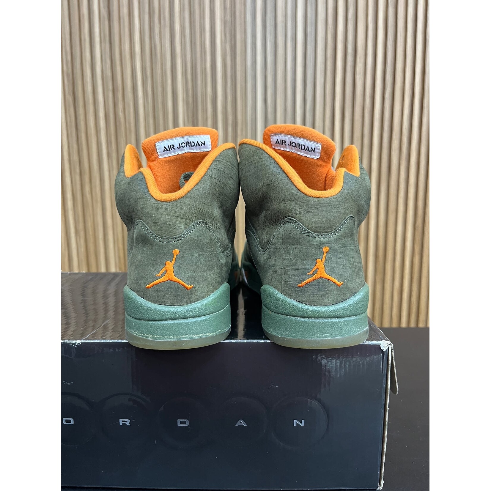 Jordan Jordan 5 Olive (2006) Size 10.5, PREOWNED*