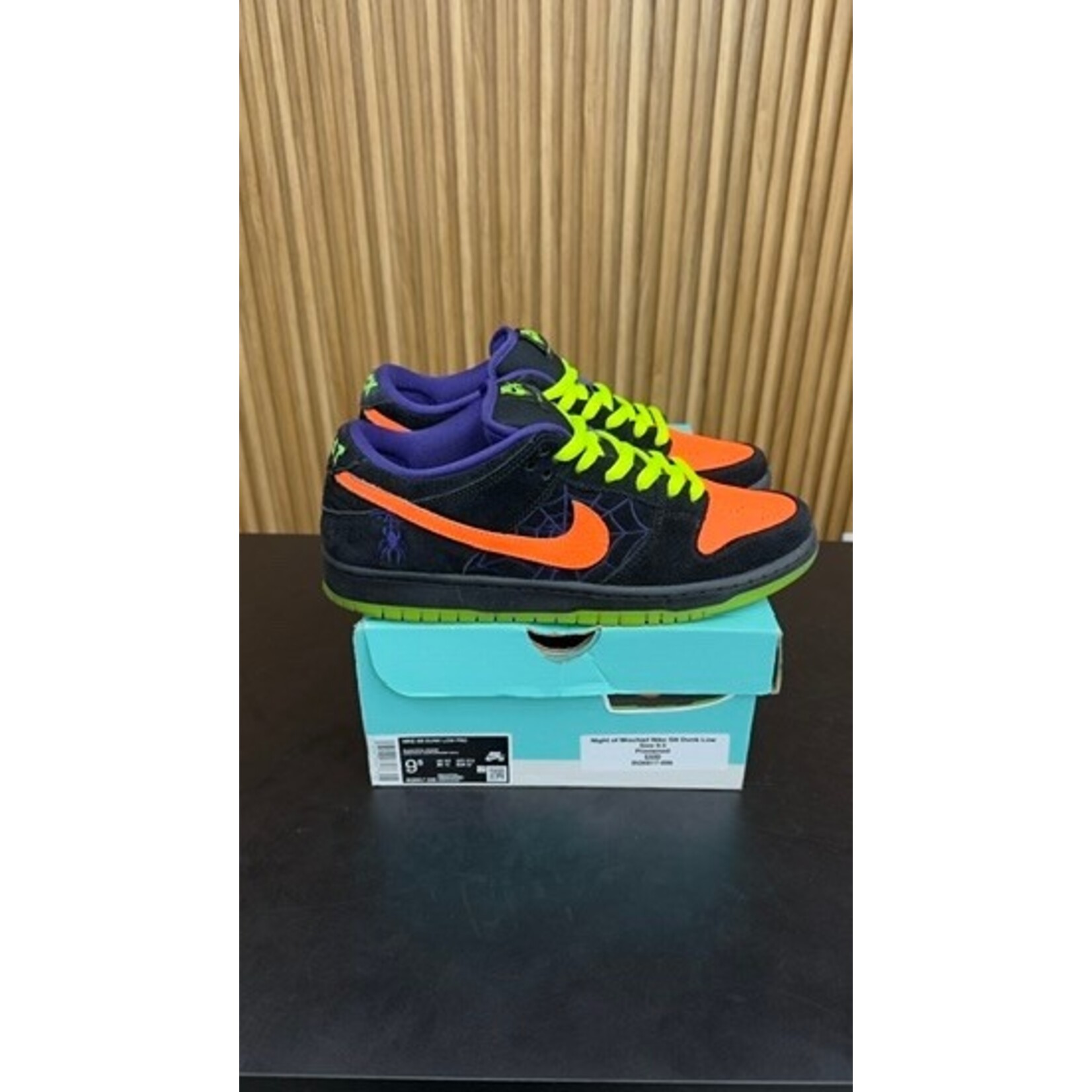 Nike Nike SB Dunk Low Night of Mischief Halloween Size 9.5, PREOWNED