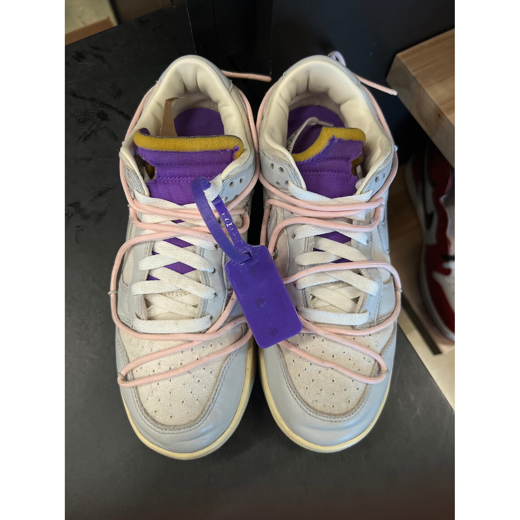 Nike Nike Dunk Low Off-White 'Lot 24' Size 8, PREOWNED