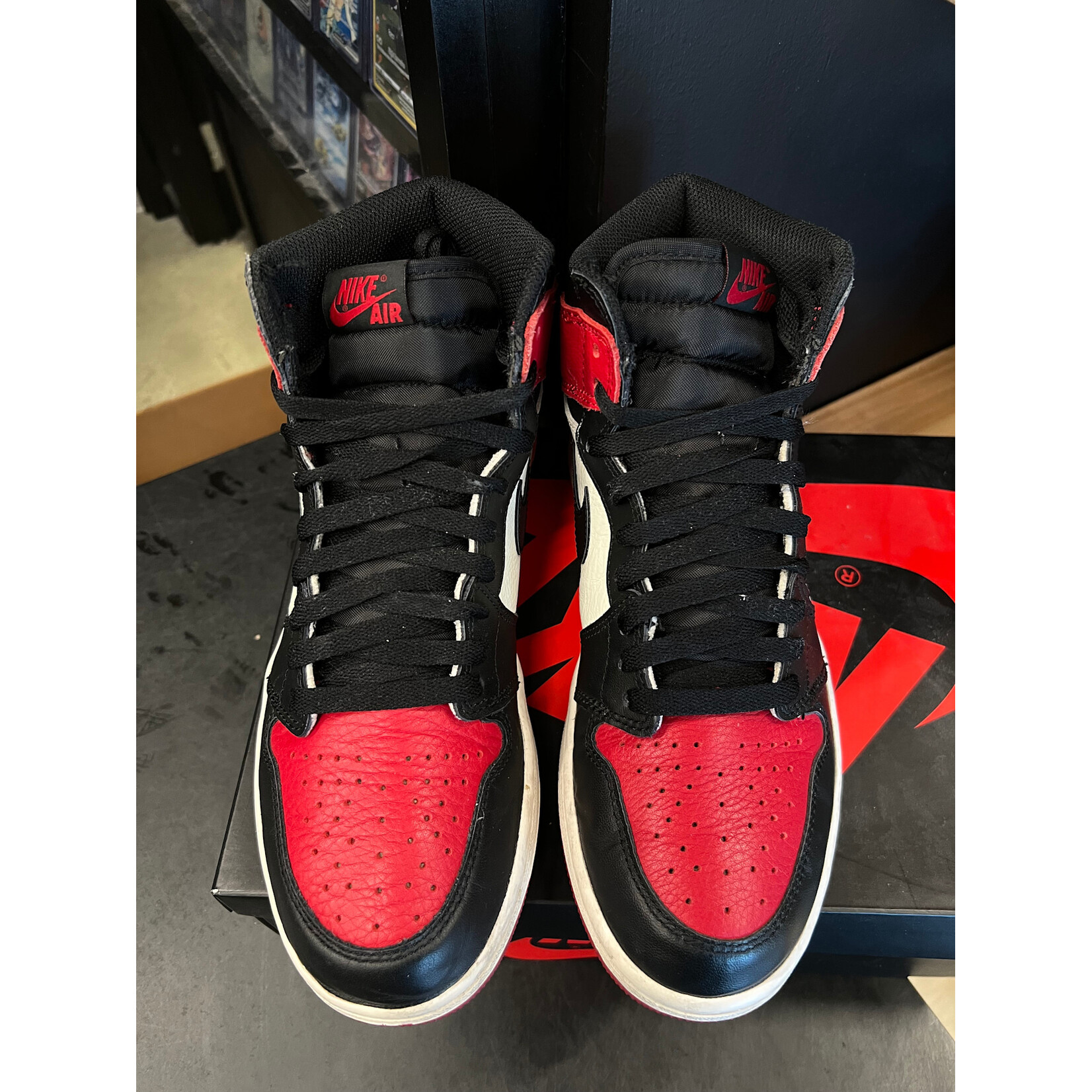 Jordan Jordan 1 Retro High Bred Toe Size 8, PREOWNED
