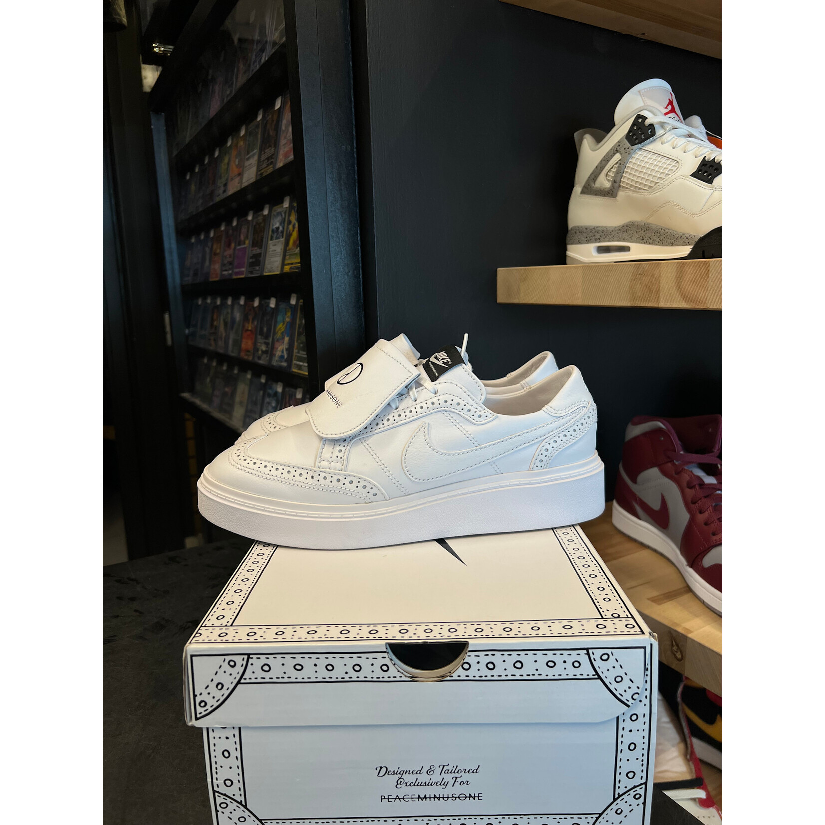 Nike Nike Kwondo 1 G-Dragon Peaceminusone Triple White Size 10, PREOWNED