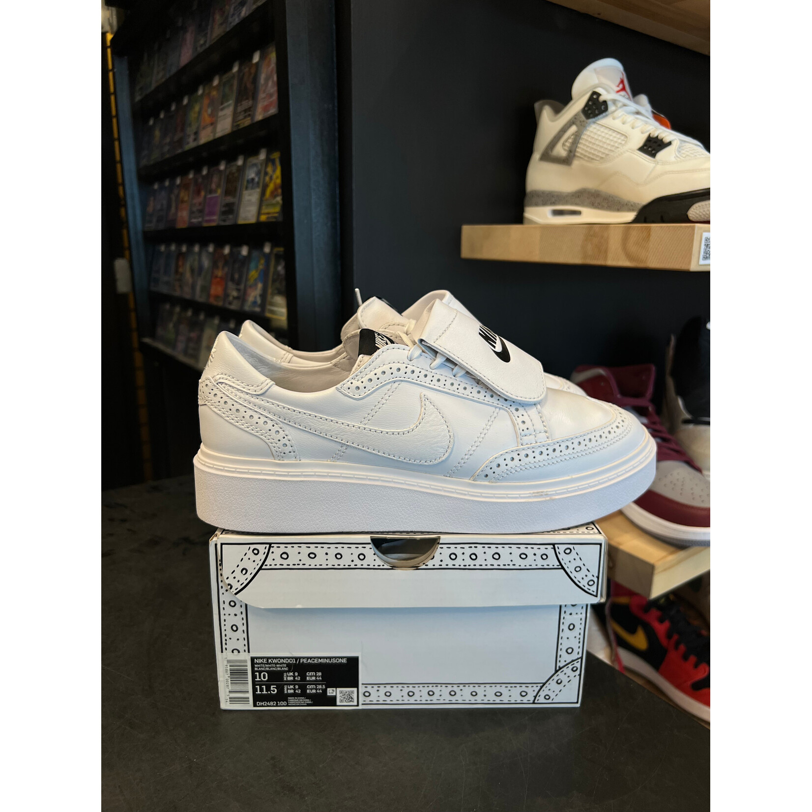 Nike Nike Kwondo 1 G-Dragon Peaceminusone Triple White Size 10, PREOWNED