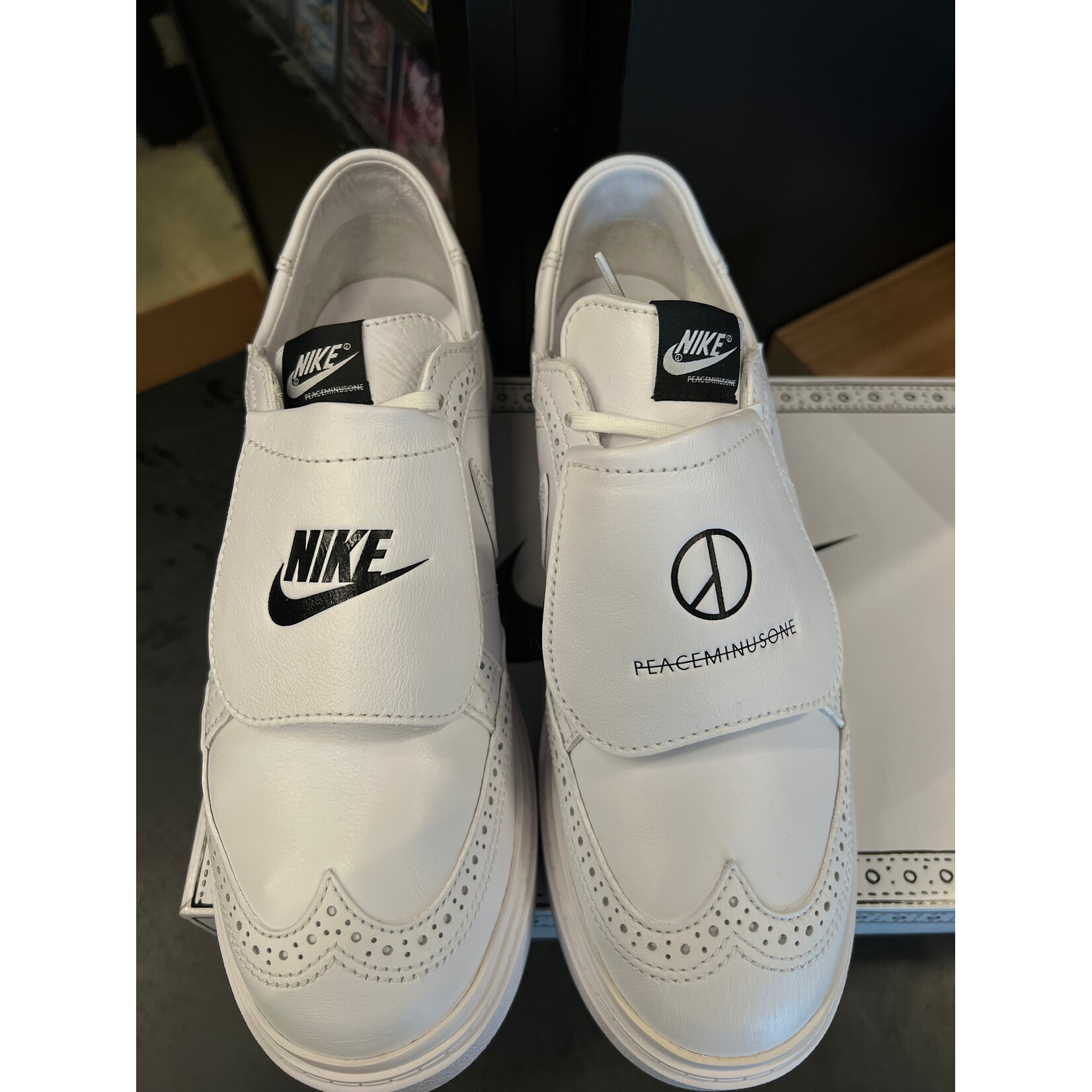 Nike Nike Kwondo 1 G-Dragon Peaceminusone Triple White Size 10, PREOWNED