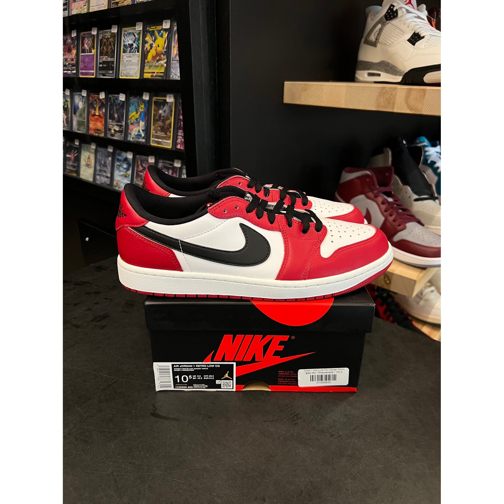 Jordan Jordan 1 Retro Low OG Chicago (2025) Size 10.5, PREOWNED