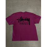 Stussy Stussy Chapter Tee Honolulu Berry  Size Large, DS BRAND NEW