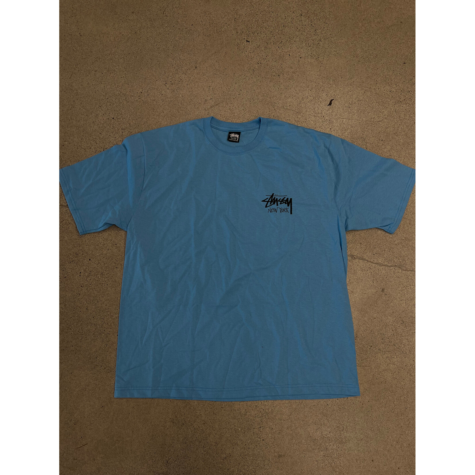 Stussy Stussy Chapter Tee New York Sky Blue Size Medium, DS BRAND NEW