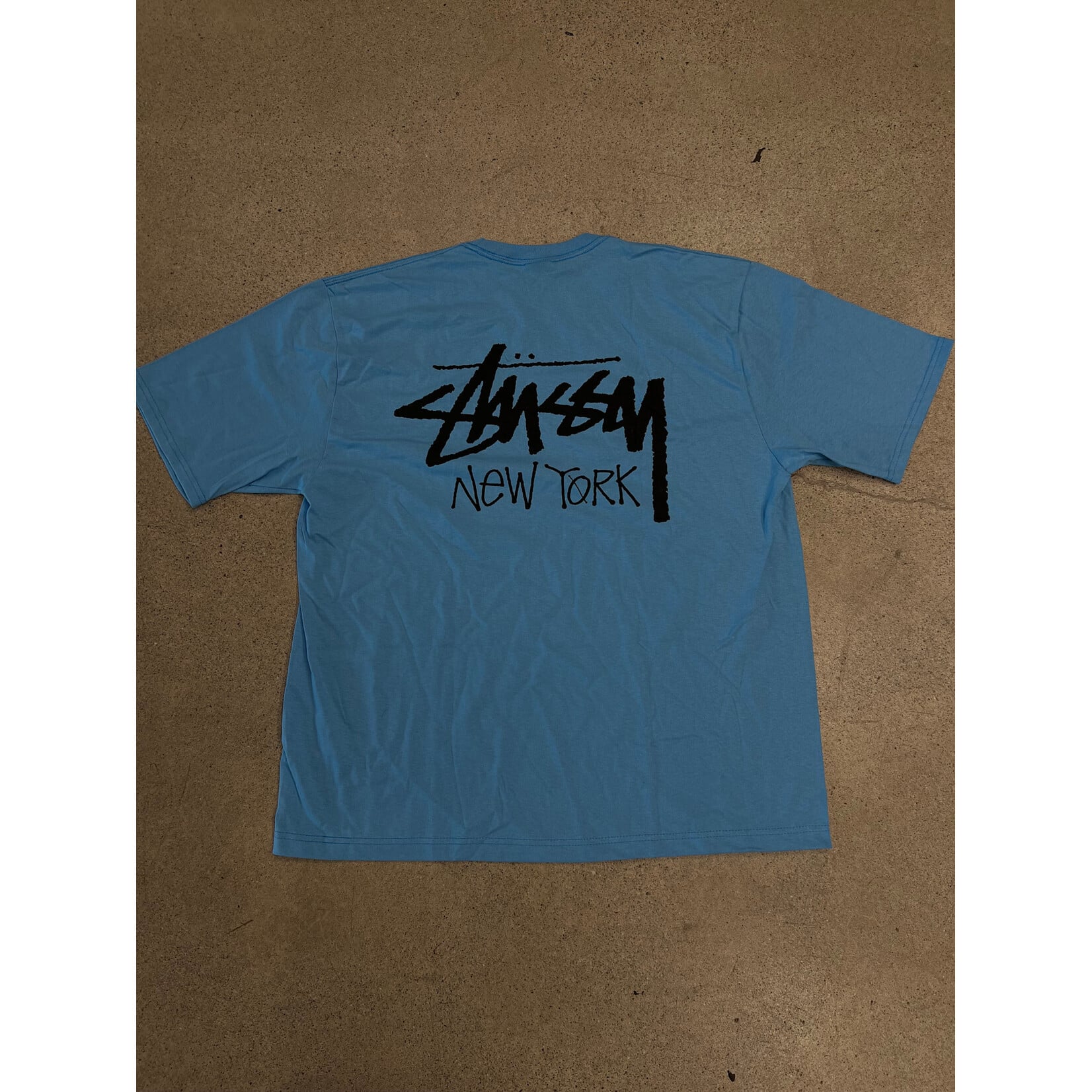 Stussy Stussy Chapter Tee New York Sky Blue Size Medium, DS BRAND NEW