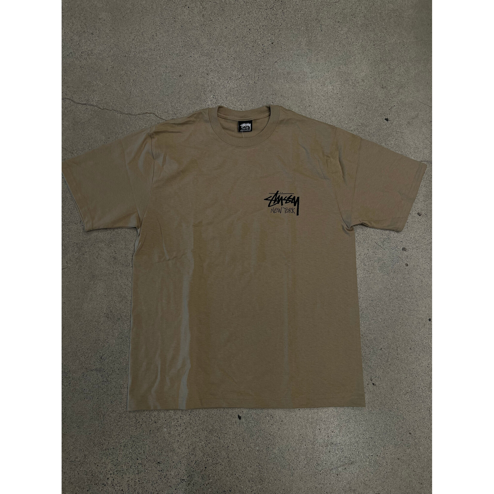 Stussy Stussy Chapter Tee New York Khaki Size Medium, DS BRAND NEW