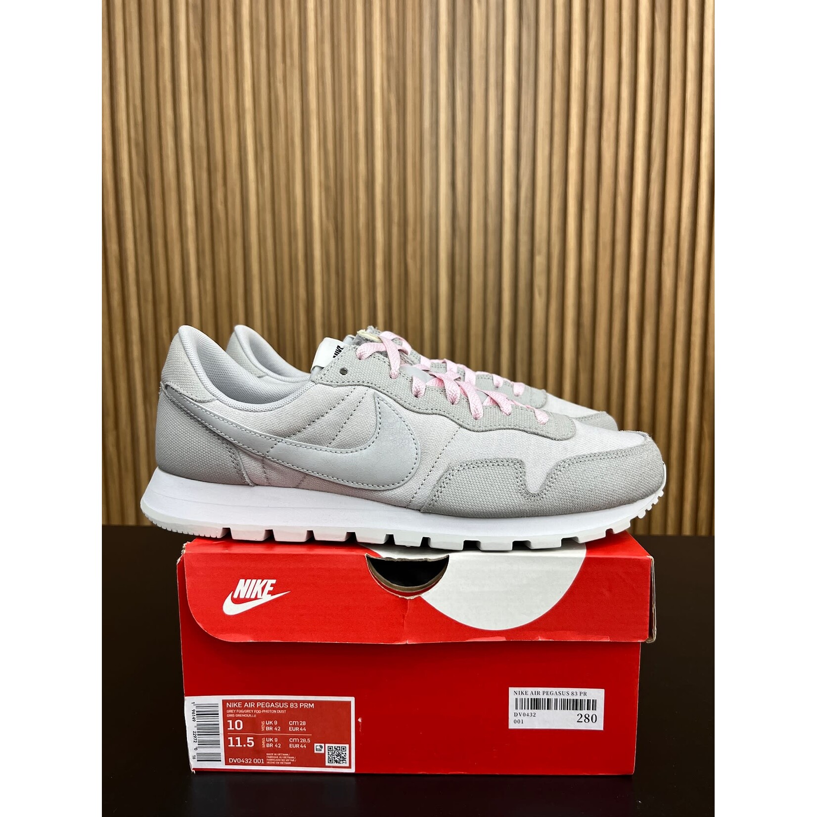 Nike Nike Air Pegasus 83 Premium Vintage Grey Fog Size 8, PREOWNED