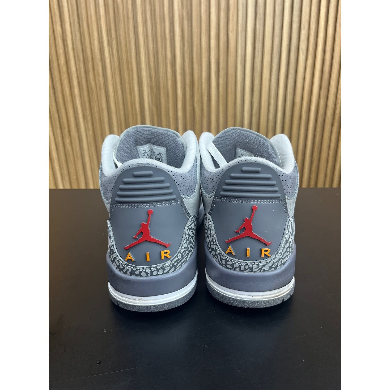 Jordan Jordan 3 Retro Cool Grey (2021) Size 12, PREOWNED NO BOX