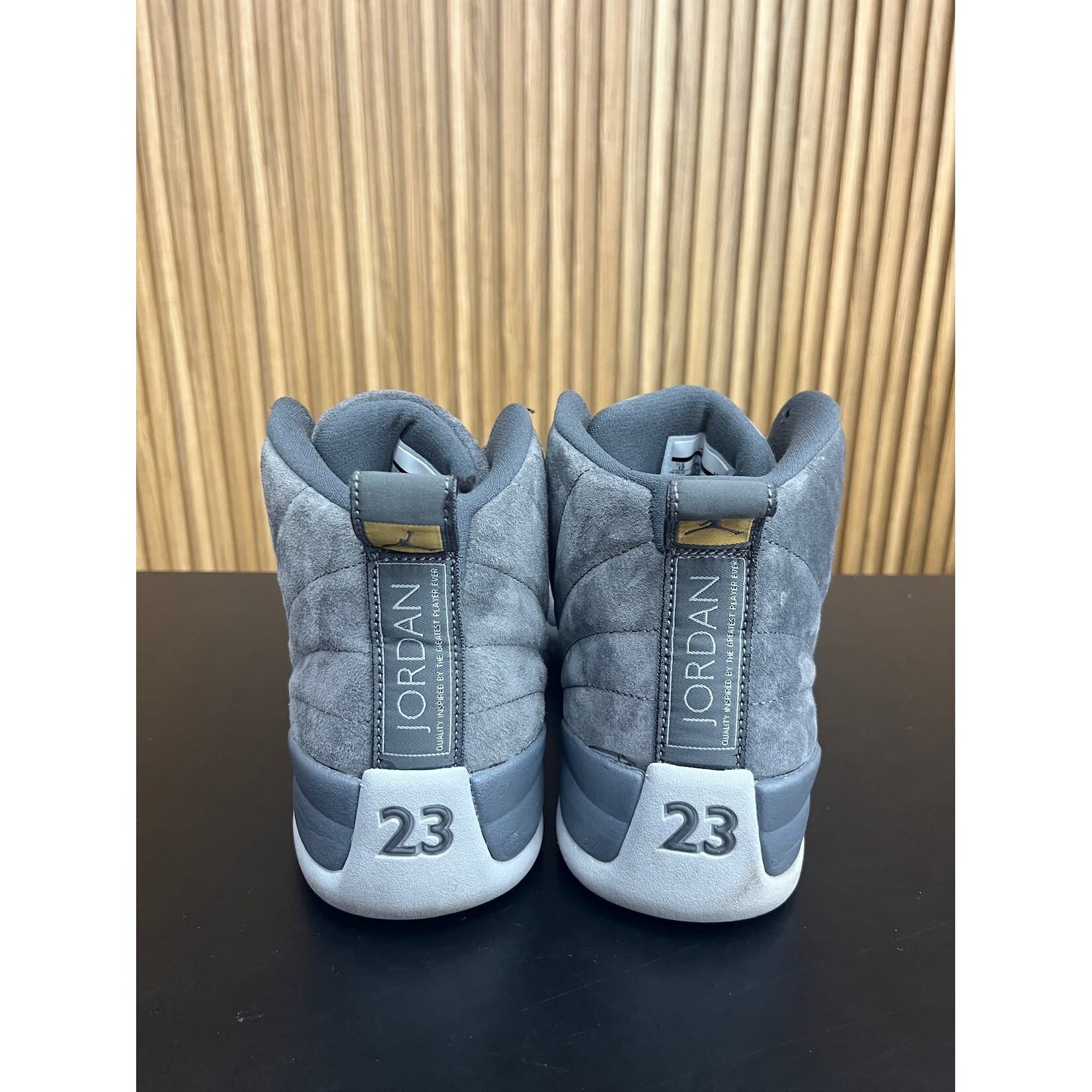 Jordan Jordan 12 Retro Dark Grey Size 12, PREOWNED NO BOX