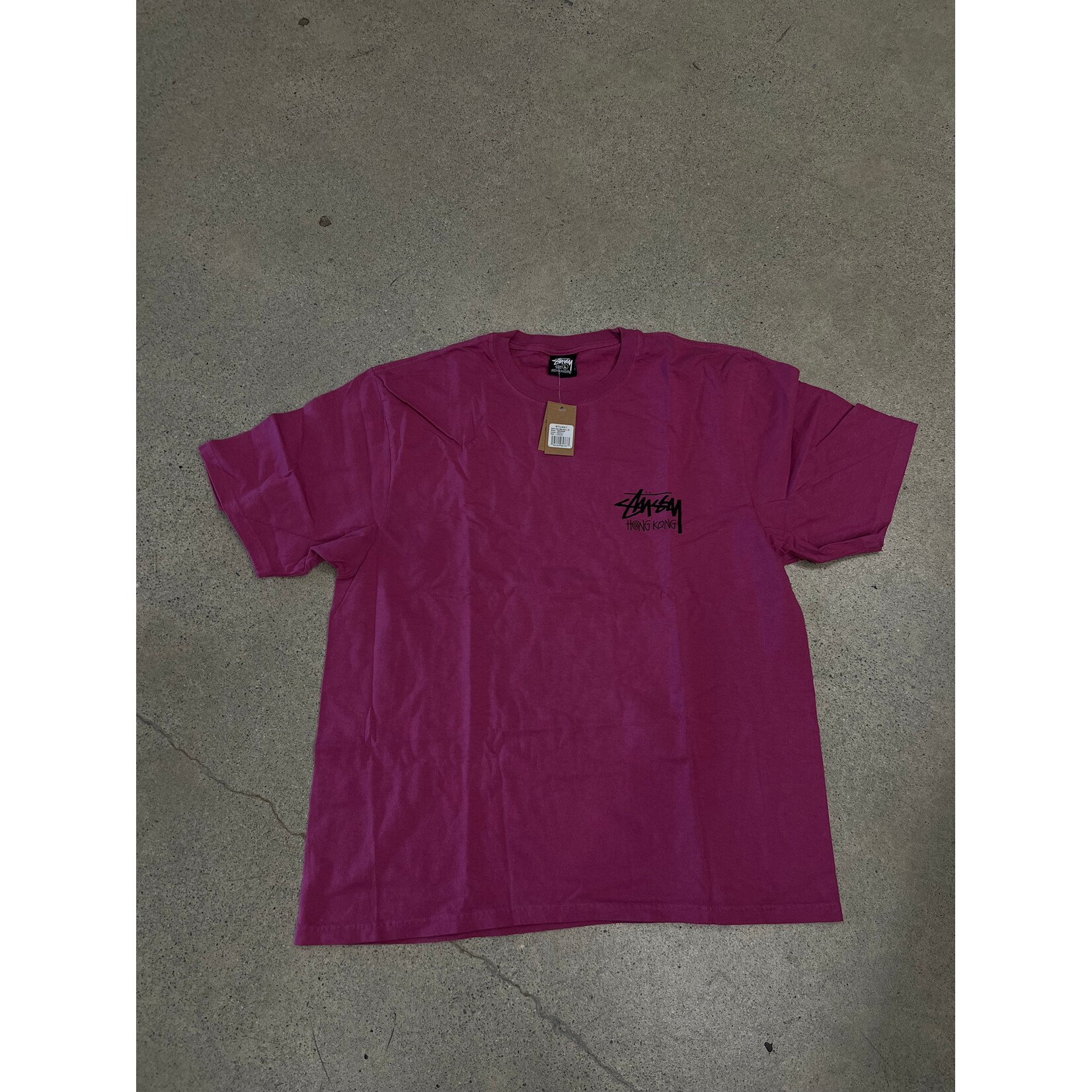 Stussy Stussy Chapter Tee Hong Kong Berry Size Large, DS BRAND NEW