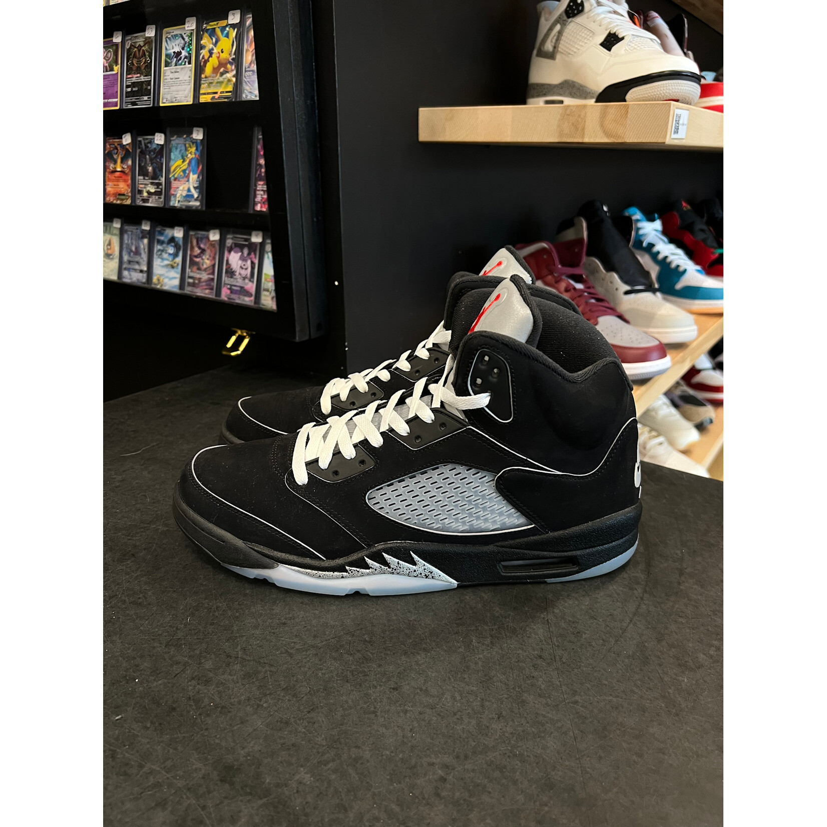 Jordan Jordan 5 Retro OG Black Metallic Reimagined Size 13, PREOWNED