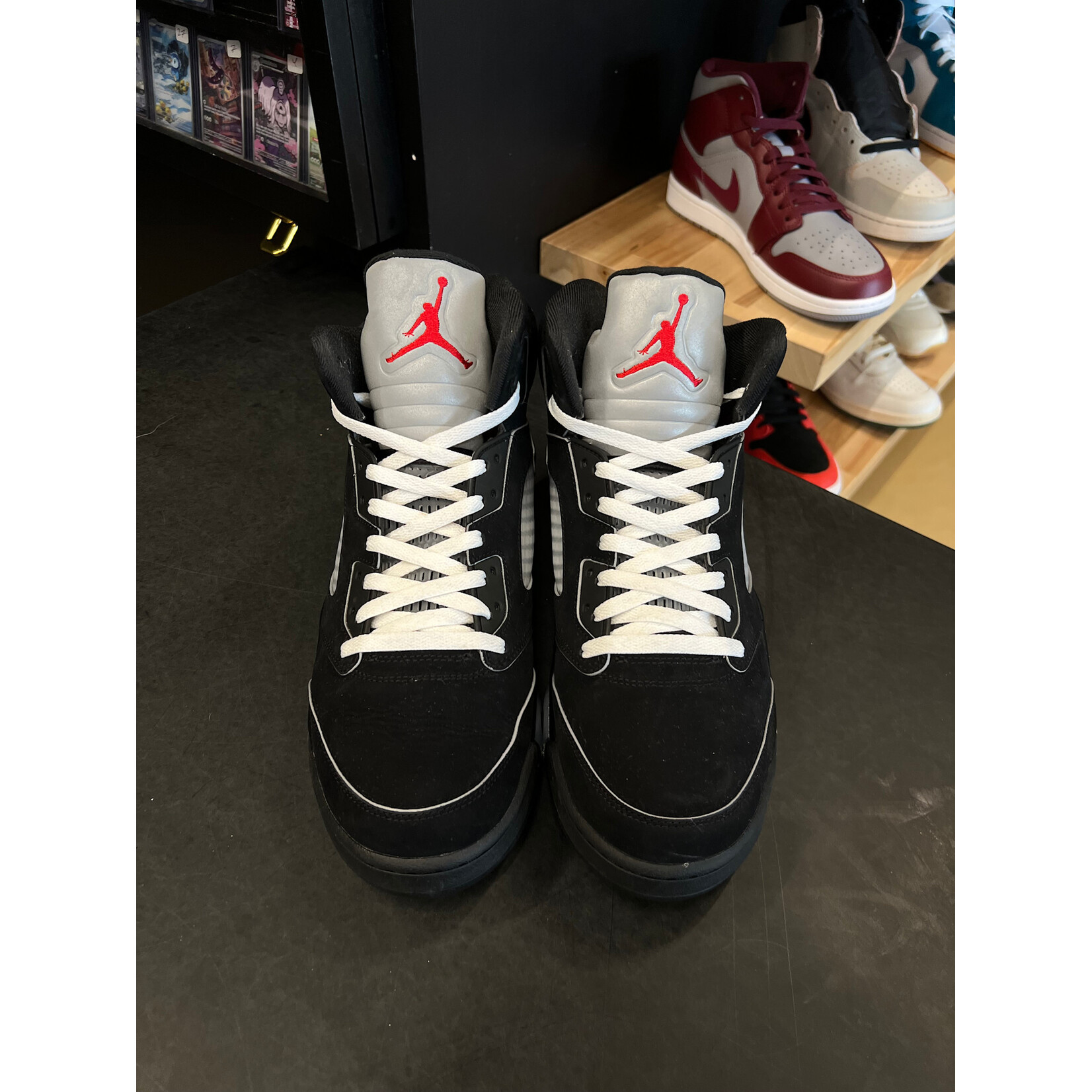 Jordan Jordan 5 Retro OG Black Metallic Reimagined Size 13, PREOWNED