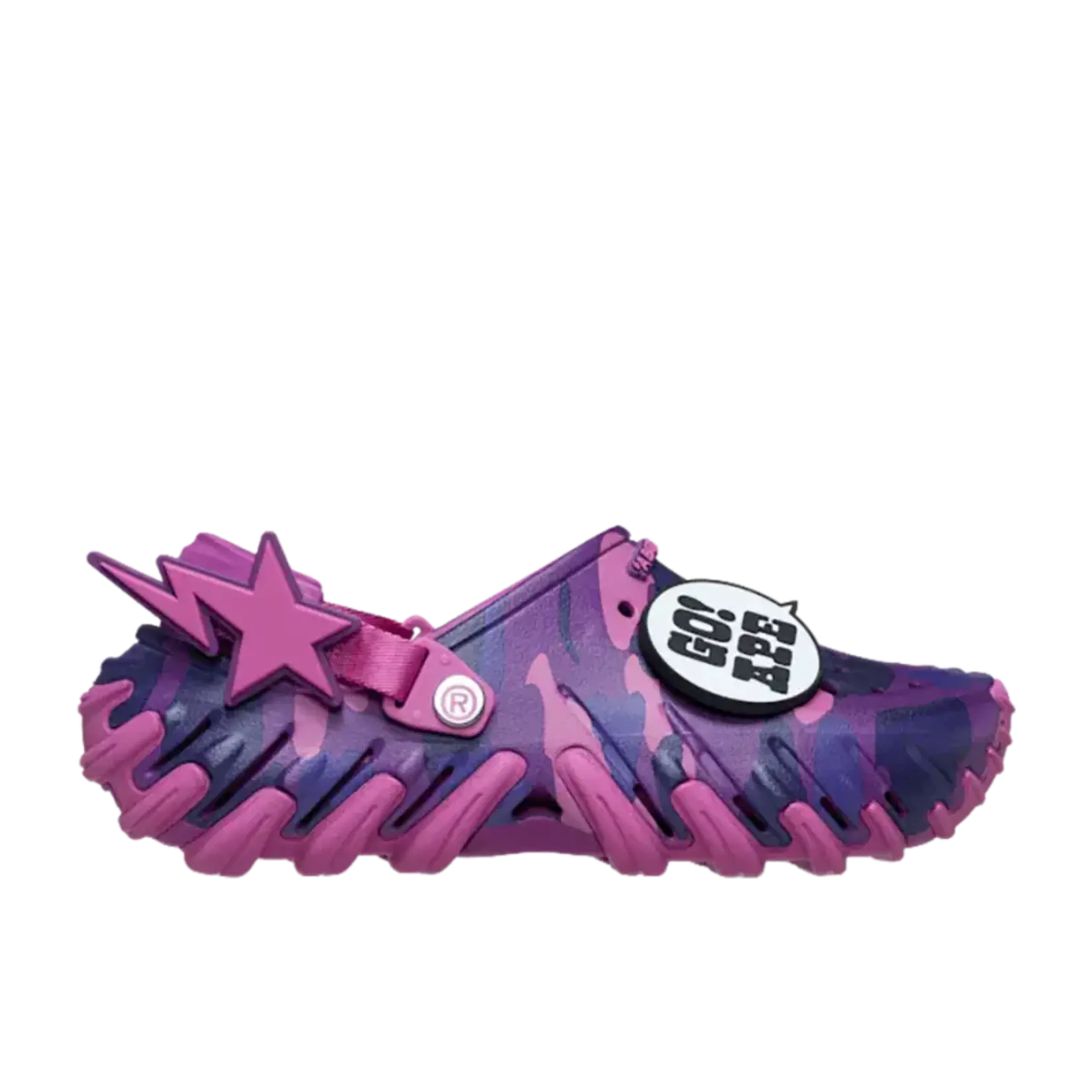 Crocs Crocs Echo RO Clog Bape Grapeberry Camo Size 12, DS BRAND NEW*
