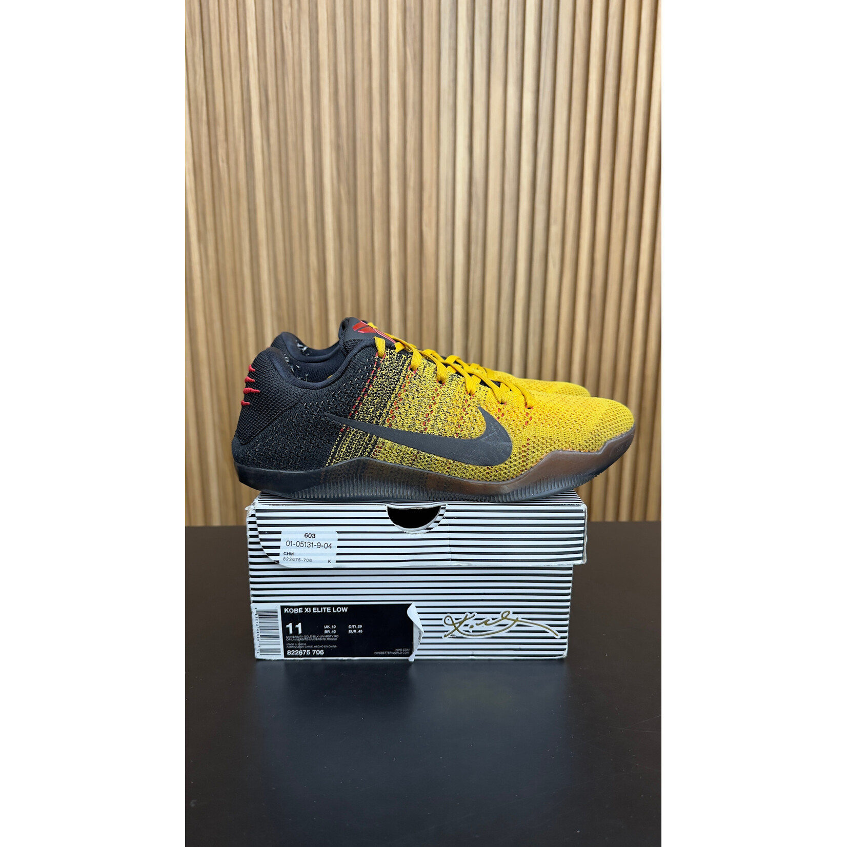 Nike Nike Kobe 11 Elite Low Bruce Lee Size 11, PREOWNED