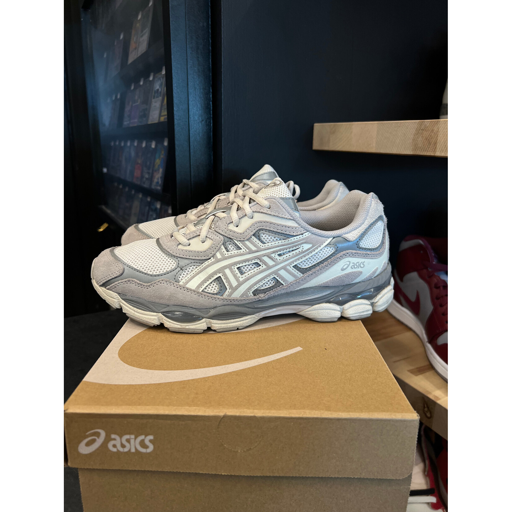 ASICS ASICS Gel-NYC Oyster Grey Size 9, PREOWNED
