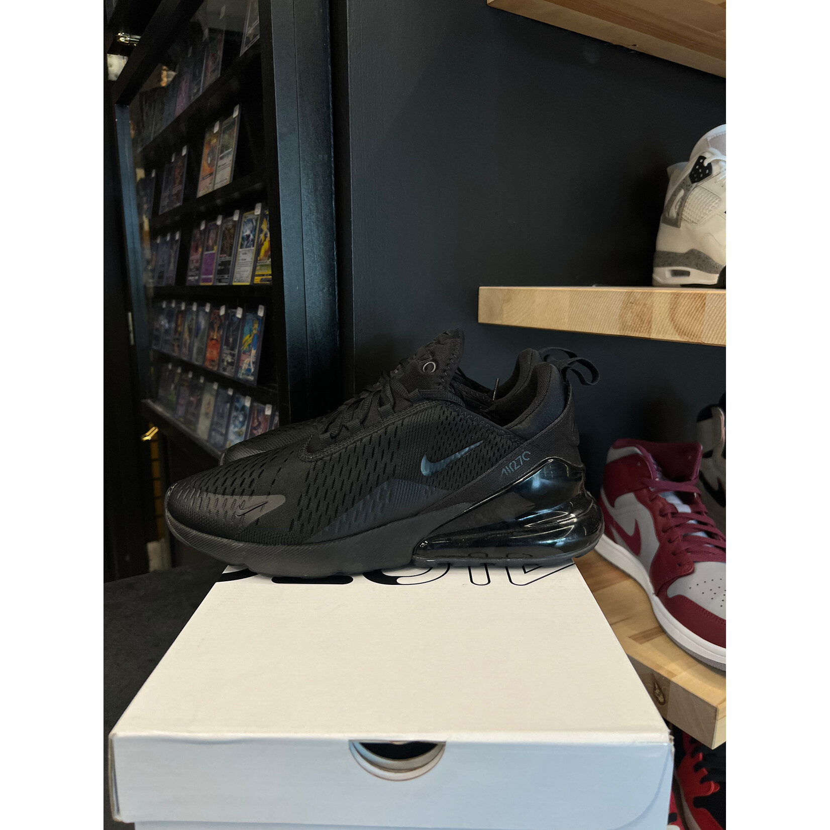 Nike Nike Air Max 270Triple Black Size 10.5, PREOWNED