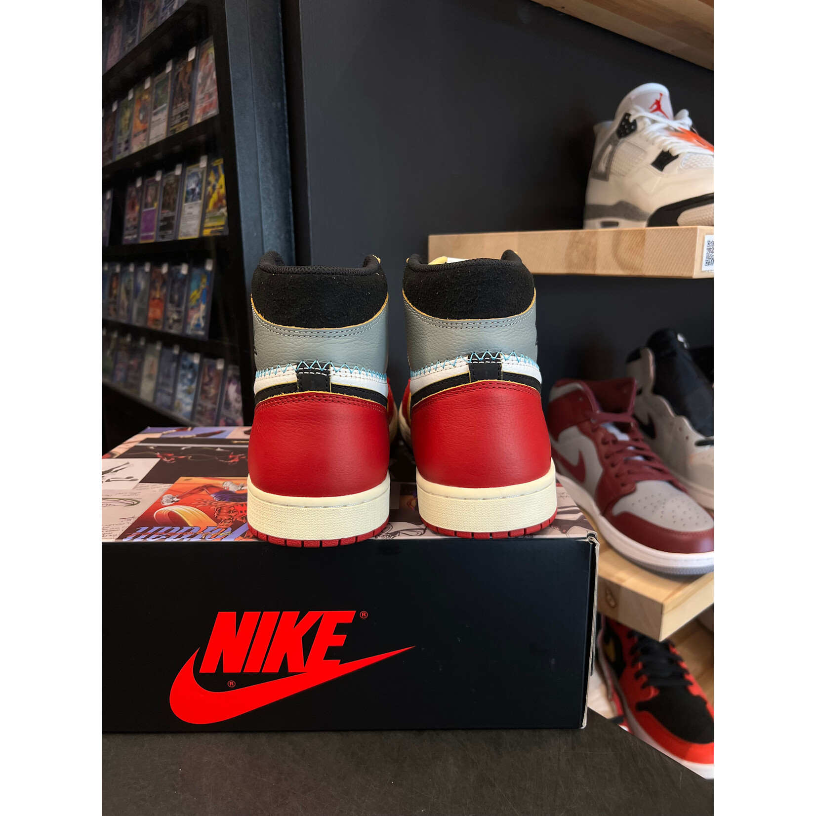 Jordan Jordan 1 Retro High OG SP Union LA Chicago Shadow Size 11.5, PREOWNED