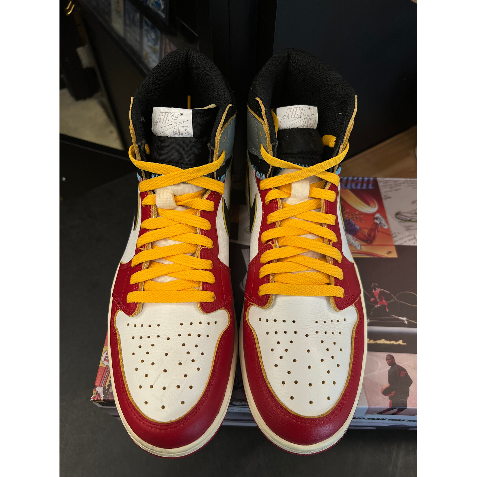 Jordan Jordan 1 Retro High OG SP Union LA Chicago Shadow Size 11.5, PREOWNED